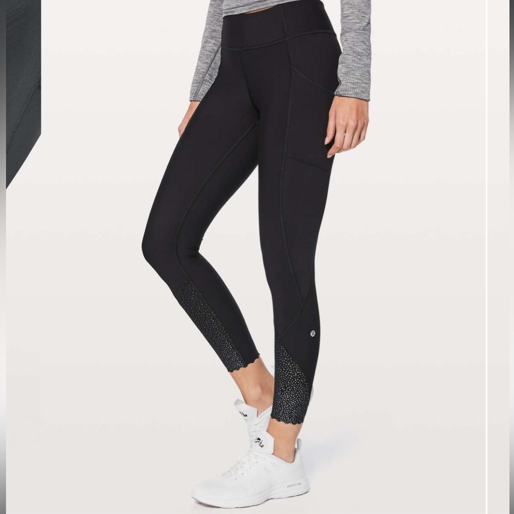 Lululemon Tight Stuff Tight II 25" Black Leggings